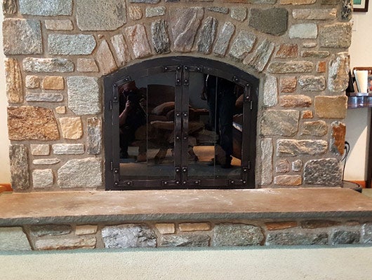 Gas Log After | Ambler Fireplace & Patio in chalfont PA