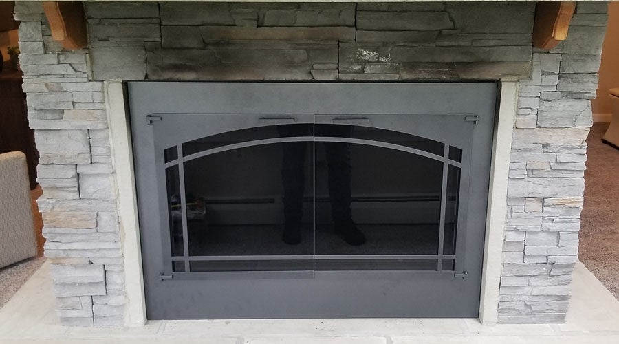 Glass Door | Ambler Fireplace & Patio in chalfont PA