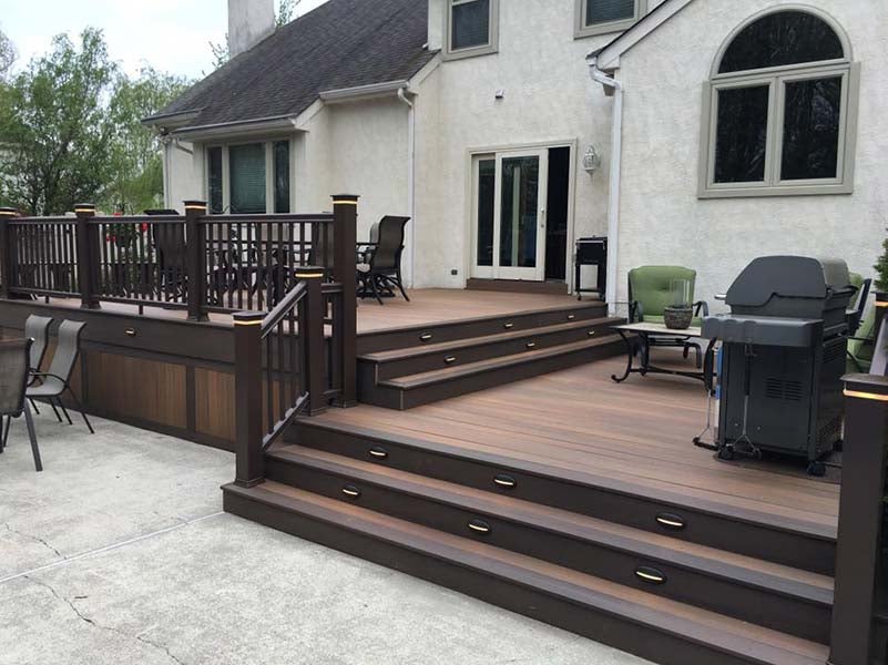 Deck Project Completed by Ambler Fireplace & Patio in chalfont PA