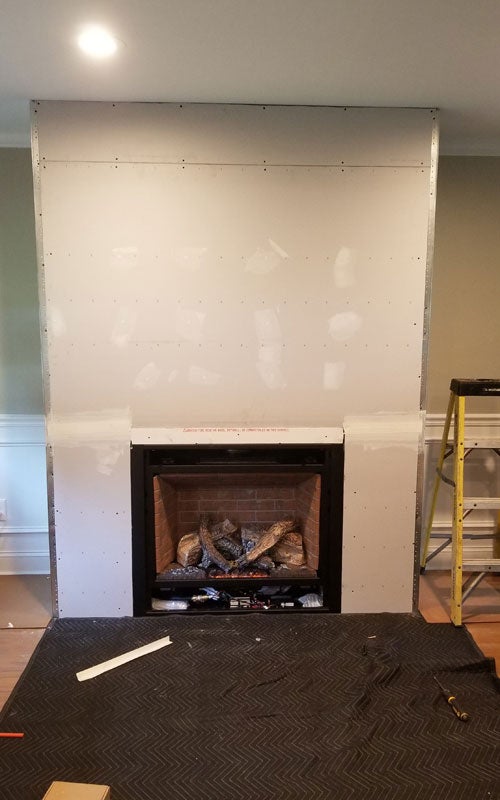 Ambler Fireplace & Patio Fireplace Addition Example